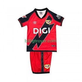 Billige Fotballdrakter Rayo Vallecano Barn Bortedraktsett 2025/26 Kortermet